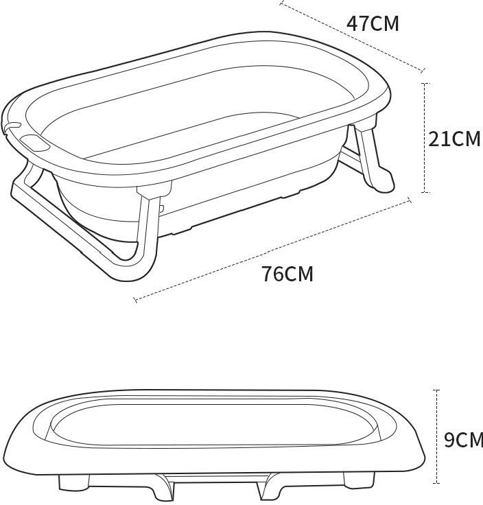 Складная детская ванночка в Алматы