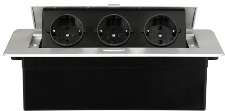 Настольная розетка, встраиваемая розетка, настольный лючок